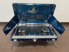 CAPTAIN STAG ツーバーナーコンロ 緑のサムネイル