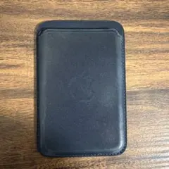 Apple純正MagSafe対応　ファインウーブンウォレット　ネイビー