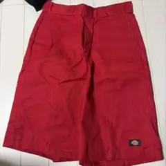 Dickies ディッキーズ ルーズフィット ハーフパンツ レッド