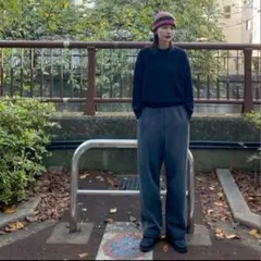 90s unknown ツータックスラックス cityboy usa古着 ワイド