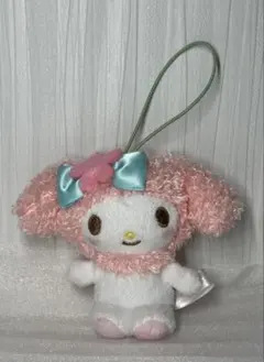 サンリオ　マイメロディさくらぬいぐるみ ストラップ付き