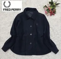 フレッドペリー ジャケット ネイビー系 36 Ｍ相当 レディース