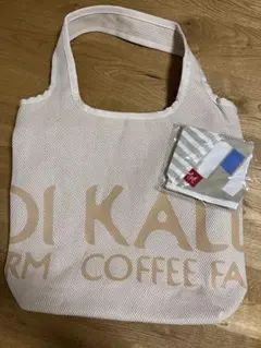 カルディ福袋トートバッグ+もへじエコバッグ2026