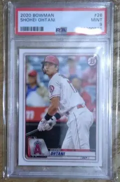 大谷翔平 Shohei Ohtani PSA 2020 Bowman MINT9