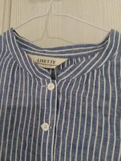 LISETTE リゼッタ ストライプ 長袖シャツ 36　ニコルのサムネイル
