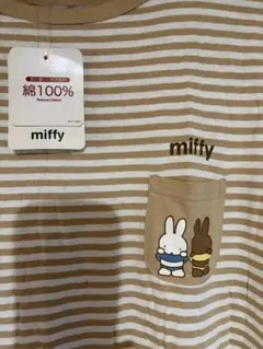 最終値下げレディースTシャツ　ロングTシャツ　ミッフィー　Lサイズ ナイトウェアのサムネイル