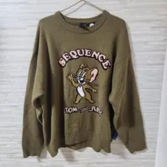 【M】SEQUENCE トムとジェリー ニット セーター