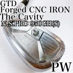GTD　フォージド　CNC　キャビティアイアン　PW　単品　NSプロ950GHSのサムネイル