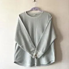 ユニクロ ワッフルクルーネックTシャツ