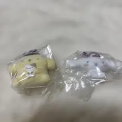 ポムポムプリン シナモン　フロッキー ガチャガチャ