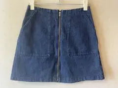 E hyphen world gallery PEACE デニムスカート