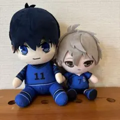 ブルーロック　ぬいぐるみ　潔 世一、凪 誠士郎