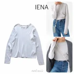 IENA イエナ . クルーネック 長袖 コットン プルオーバー 日本製のサムネイル
