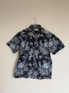 NEIGHBORHOOD シャツ ネイビー 花柄 Mのサムネイル