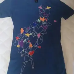 値下げ　マークバイマークジェイコブス　Tシャツ　藍色？のサムネイル