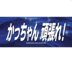 横浜DeNAベイスターズ　かっちゃん頑張れ！　フェイスタオル　勝又温史のサムネイル