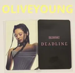 BLACKPINK DEADLINE OLIVEYOUNG ジェニー
