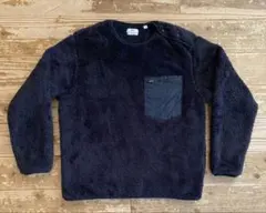 ユニクロ エンジニアドガーメンツ フリース プルオーバー 黒 S