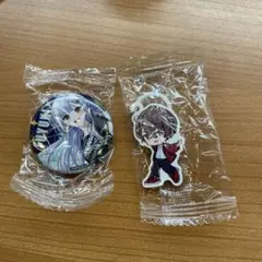 にじさんじ くら寿司 ビッくらポン 加賀美 葉加瀬 チャーム 缶バッジ