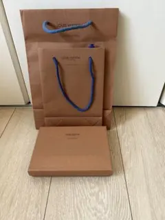 【美品】LOUIS VUITTON ブラウン紙袋3点セット空箱