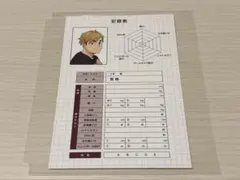 ハイキュー！！ 体力測定 特典ポストカード 宮侑