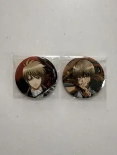 銀魂　沖田総悟　缶バッジ　2点　まとめ売り