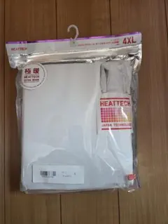 UNIQLO/HEATTECH 4XL ホワイト インナーウェア/お値下げ