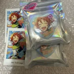 あんスタ GIRA☆デコ ギラデコ ハート缶バッジ 月永レオ 　パシャこれ