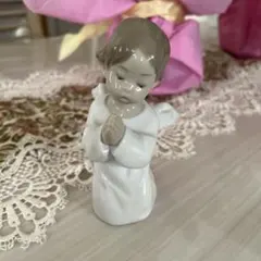 LLADRO 天使の祈り 陶器製 置物のサムネイル
