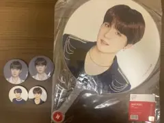 BTS　SUGA ユンギ　うちわ　缶バッジ　LYS SYS SOWOOZOO