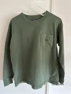 THE NORTH FACE 長袖Tシャツ オリーブグリーン