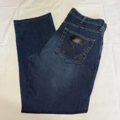 Wrangler ストレートデニム ダークブルー