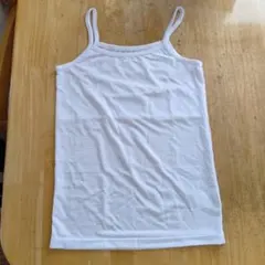 ホワイトキャミソール 女の子用