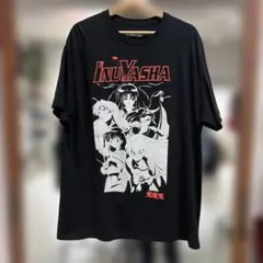 INUYASHA グラフィック Tシャツ ブラック XLサイズ