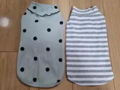 犬服　ドット　ボーダー　Tシャツ　まとめ売り　ペット服