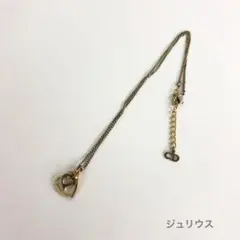 Christian Dior クリスチャンディオール ネックレス ハート CD