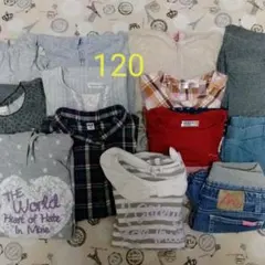 女の子　春夏まとめ売り⑦　120　ナチュラル