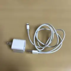 USB-A電源アダプタ Lightningケーブルセット