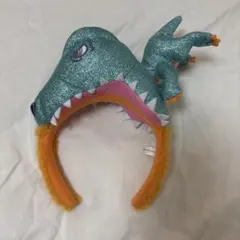 恐竜デザイン グリッターカチューシャ