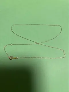 k10PG シンプルチェーンネックレス　未使用