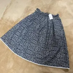 【グランマママドーター】フレアスカート　サイズ0 (ウエスト66cm) 未使用