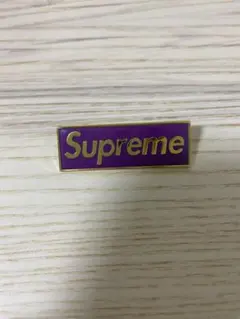 【新品 】人気レアカラー Supreme Box Logo Pin