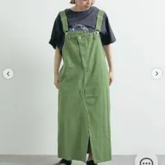 １回着(Ｆ)定価7590 サマンサモスモス ワンピース ジャンスカ サス付き