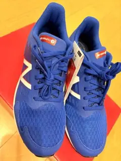 New Balance HANZO J 23.5cm ブルー