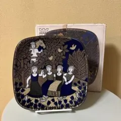 訳あり アラビア Kalevala/カレワラ '76イヤープレート絵皿 陶板