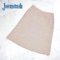 ホコモモラ Aライン刺し子刺繍スカート ミモレ丈 ベージュ 40*ZC703のサムネイル