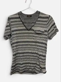 Mr.OLIVE ミスターオリーブ 総柄 Tシャツ