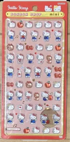 ボンボンドロップシール キティちゃん 赤 mini