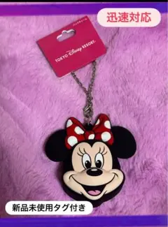 新品未使用♡ディズニー　ミニーマウスバッグチャーム