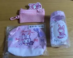 メゾピアノ　一番くじ　セット クリアボトル ポーチ
